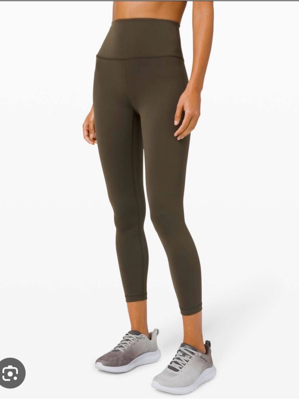 Wunder Train High-Rise Tight 25" - Olive